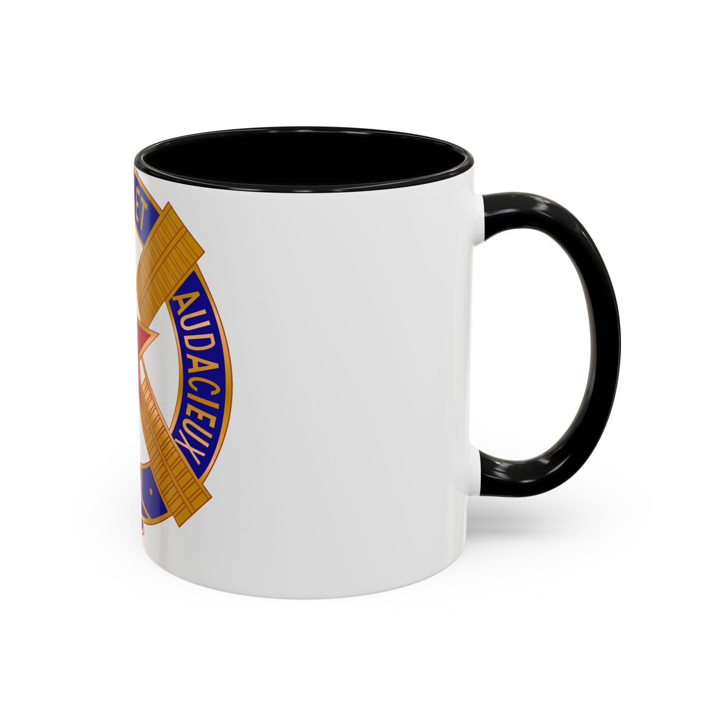 303 Cavalry Regiment USAR (U.S. Army) Accent Coffee Mug