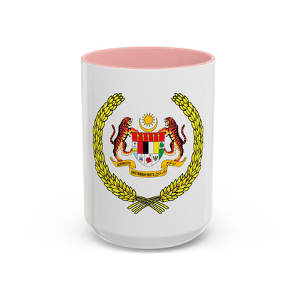 Arms of the Yang di-Pertuan Agong of Malaysia - Accent Coffee Mug