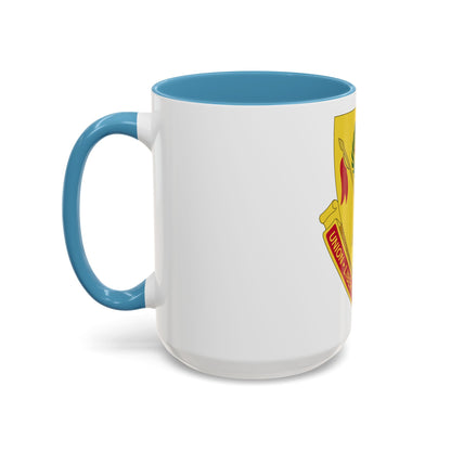 180th Field Artillery Battalion (U.S. Army) Accent Coffee Mug