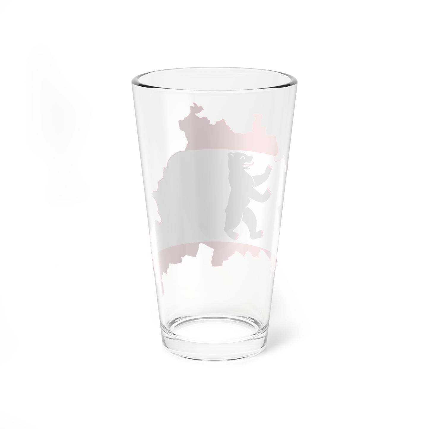 Flag map of Berlin 1990- (Germany) Pint Glass 16oz