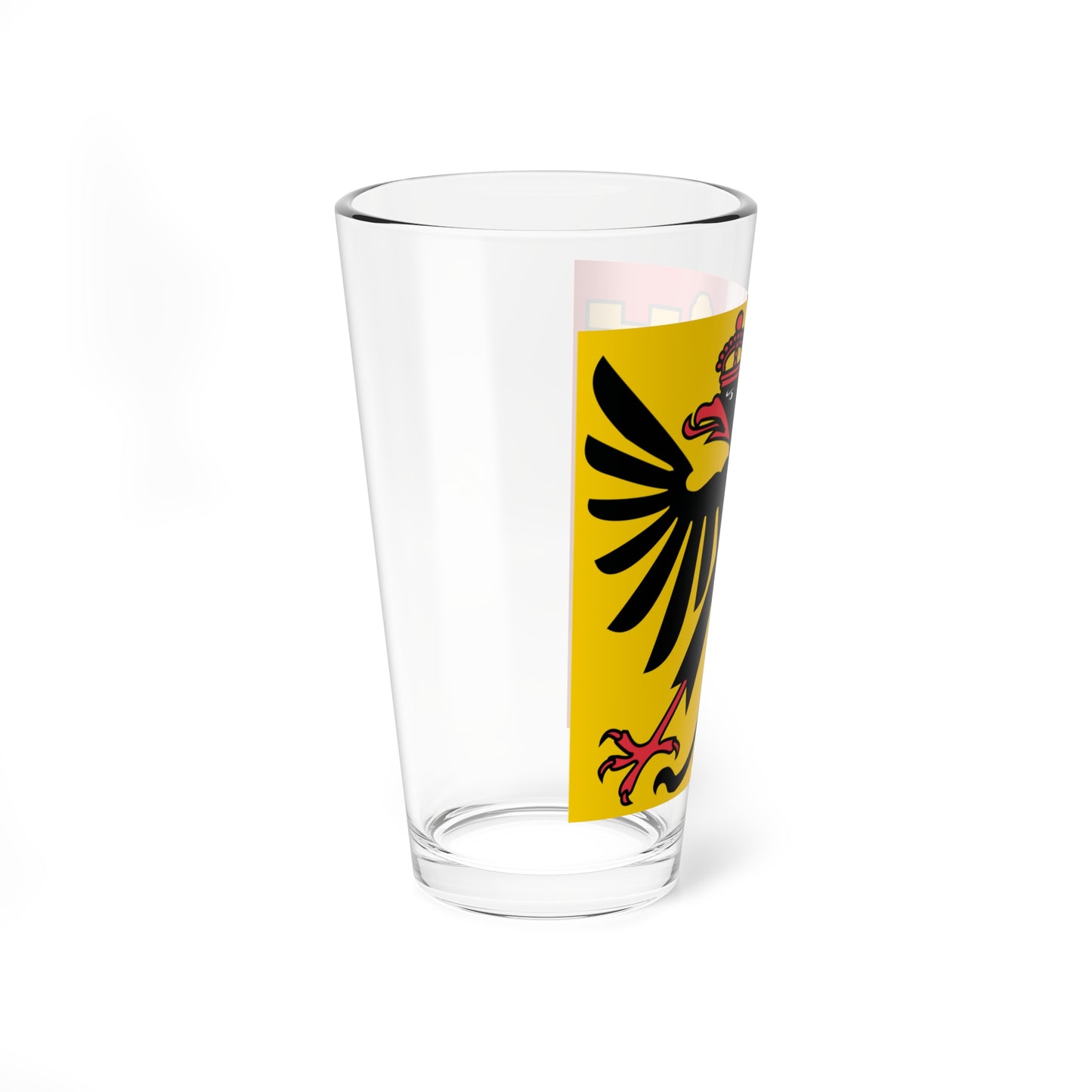 Flag of Canton of Geneva (Switzerland) Pint Glass 16oz