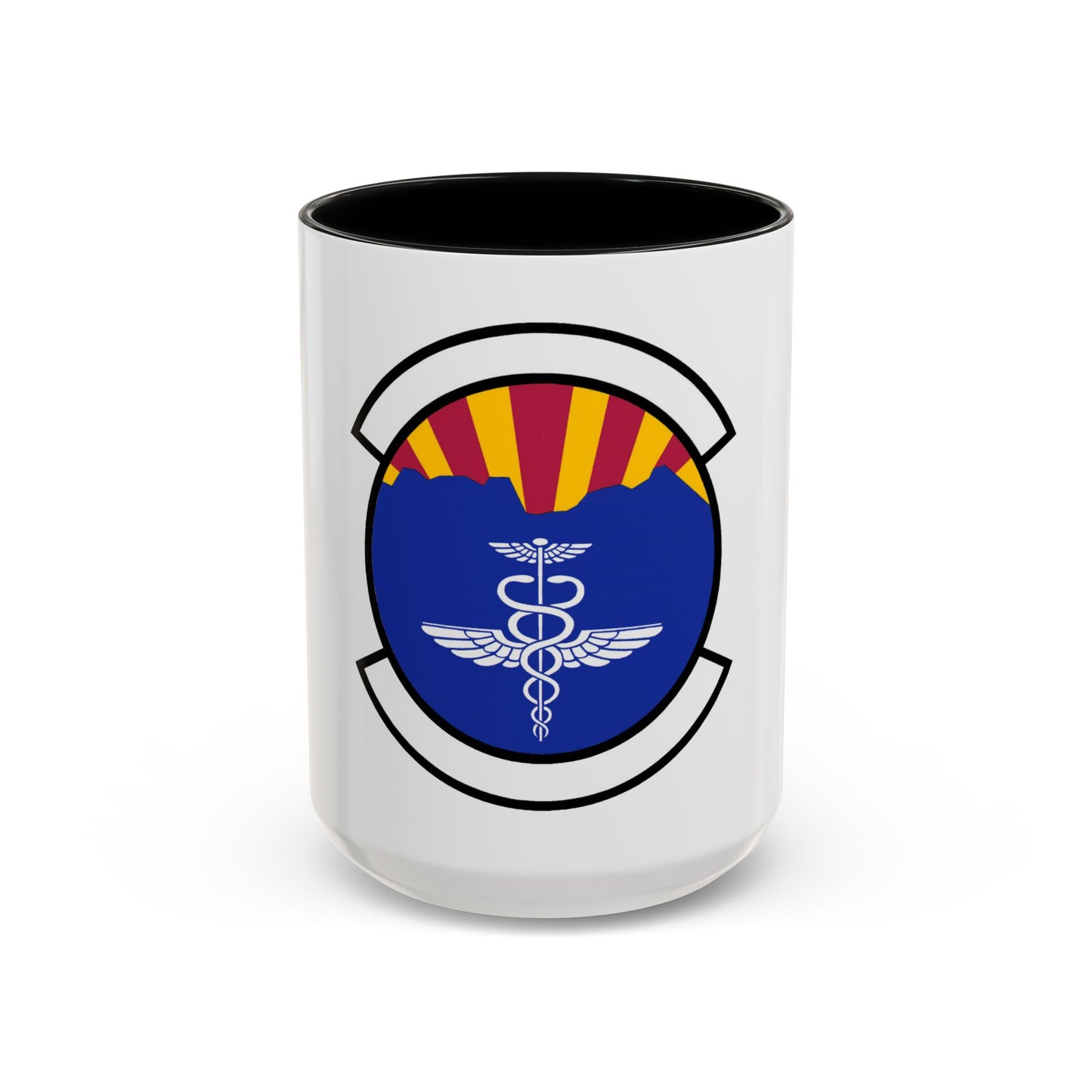 355 Operational Medical Readiness Squadron ACC (U.S. Air Force) Accent Coffee Mug