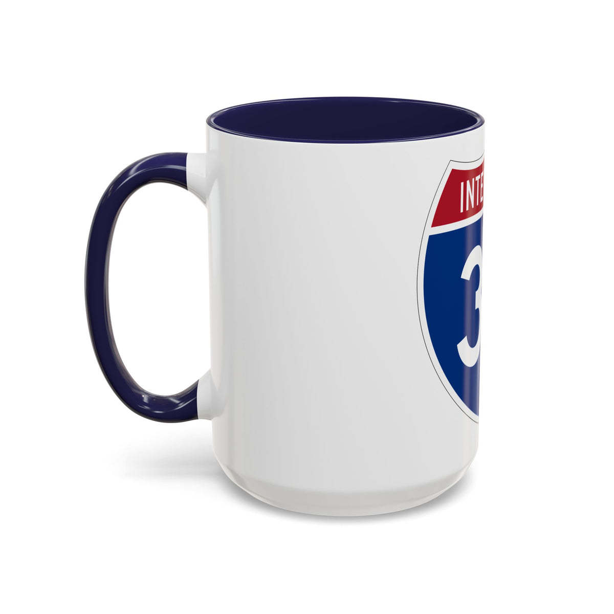 Interstate 35 (U.S. Highways) Accent Coffee Mug