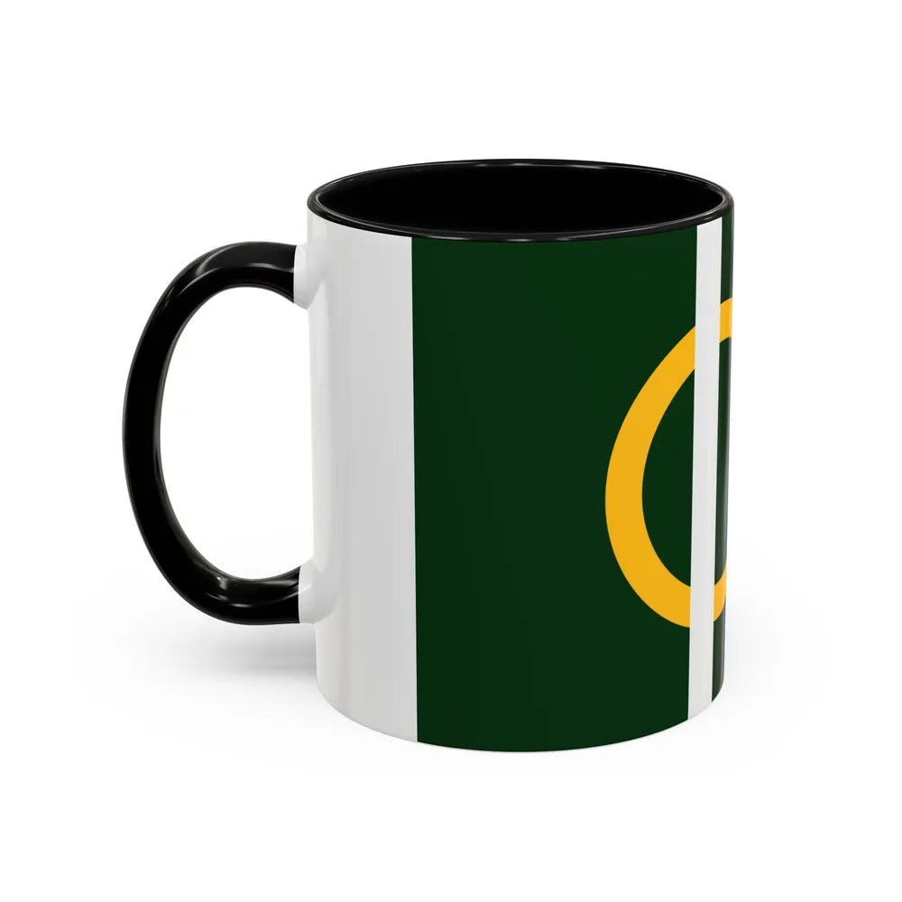 Flag of Calne UK - Accent Coffee Mug-Go Mug Yourself