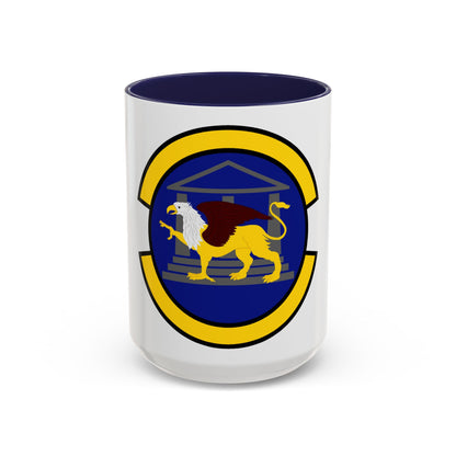 100 Maintenance Operations Squadron USAFE (U.S. Air Force) Accent Coffee Mug