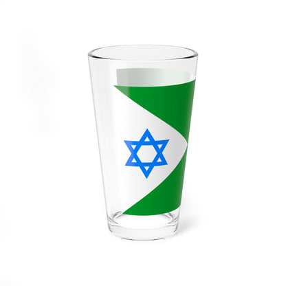 Flag of IDF Military Intelligence Directorate (Israel) Pint Glass 16oz