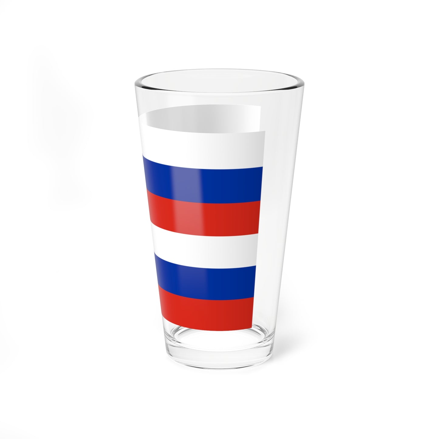 Flag of Russia 6 Stripes (Russia) Pint Glass 16oz