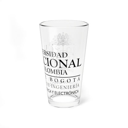 UNAL Aplicación Dep Elect (Colombia) (Coat of Arms) Pint Glass 16oz