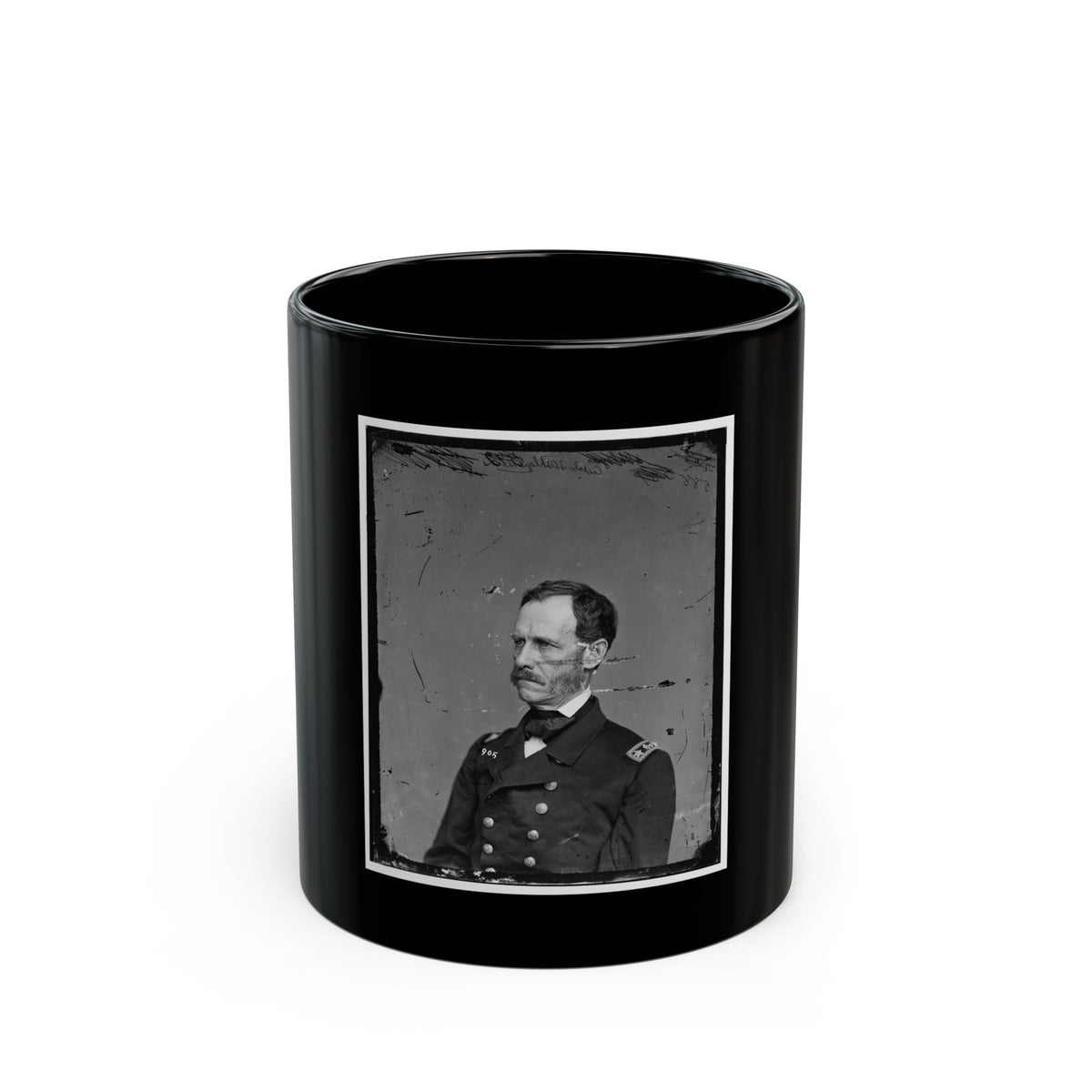 Adm. J.A. Dahlgren, (U.S. Civil War) Black Coffee Mug