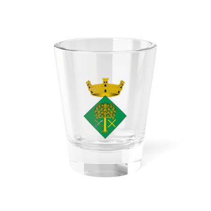 Escut de Bigues i Riells (Spain) (Coat of Arms) Shot Glass 1.5oz