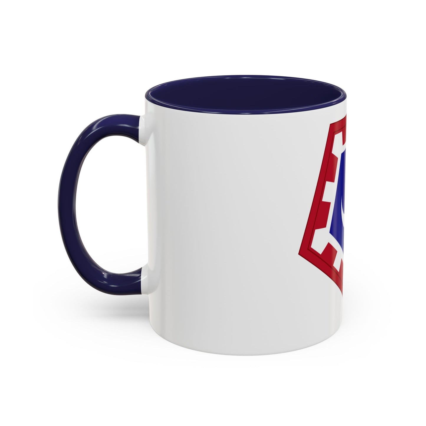 117 Engineer Brigade (U.S. Army) Accent Coffee Mug