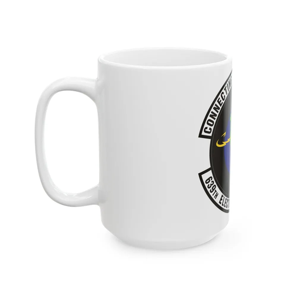 639th Electronic Systems Squadron (U.S. Air Force) White Coffee Mug-Go Mug Yourself