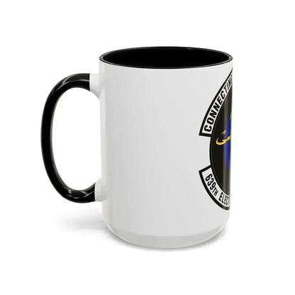 639th Electronic Systems Squadron (U.S. Air Force) Accent Coffee Mug - Go Mug Yourself