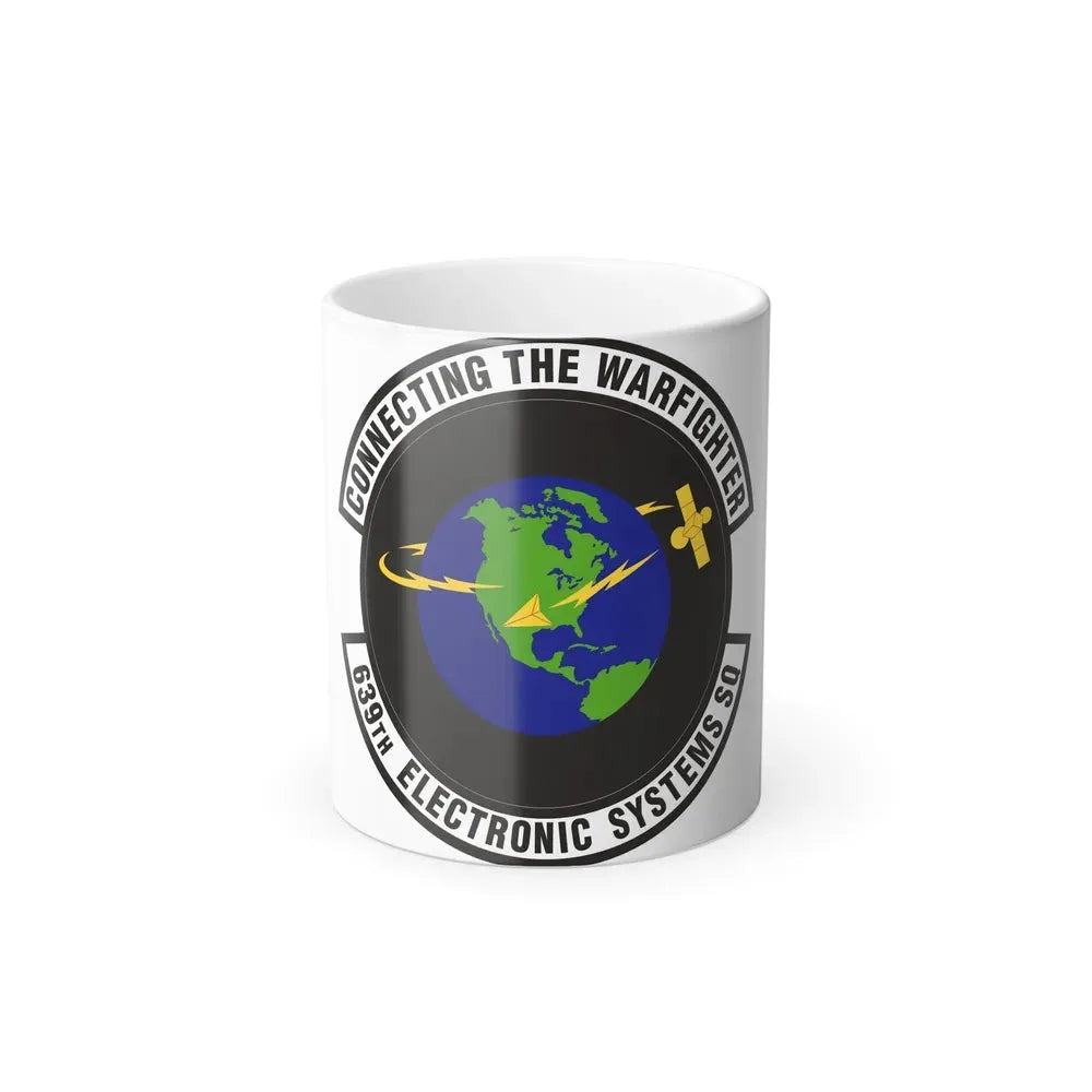 639th Electronic Systems Squadron (U.S. Air Force) Color Changing Coffee Mug 11oz - Go Mug Yourself
