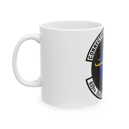 639th Electronic Systems Squadron (U.S. Air Force) White Coffee Mug - Go Mug Yourself