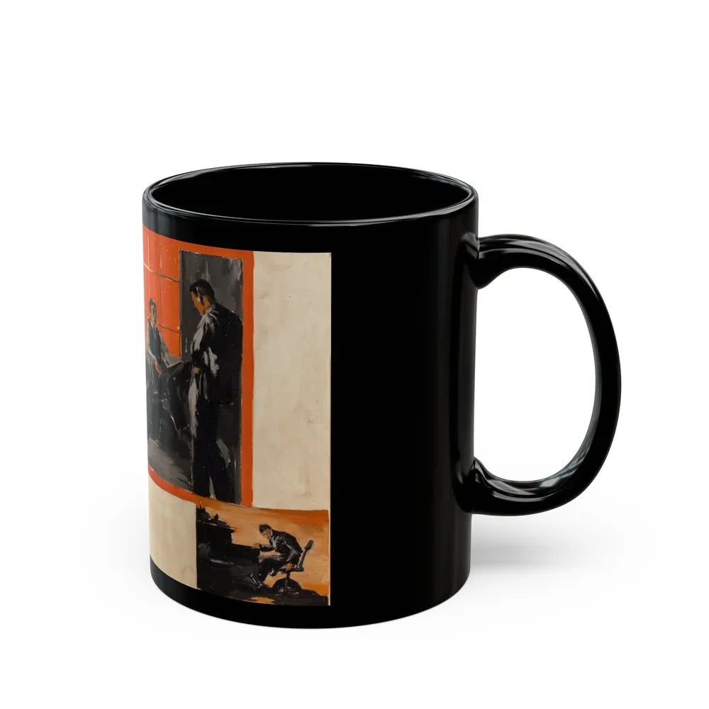 Broadcasting - Black Coffee Mug-Go Mug Yourself