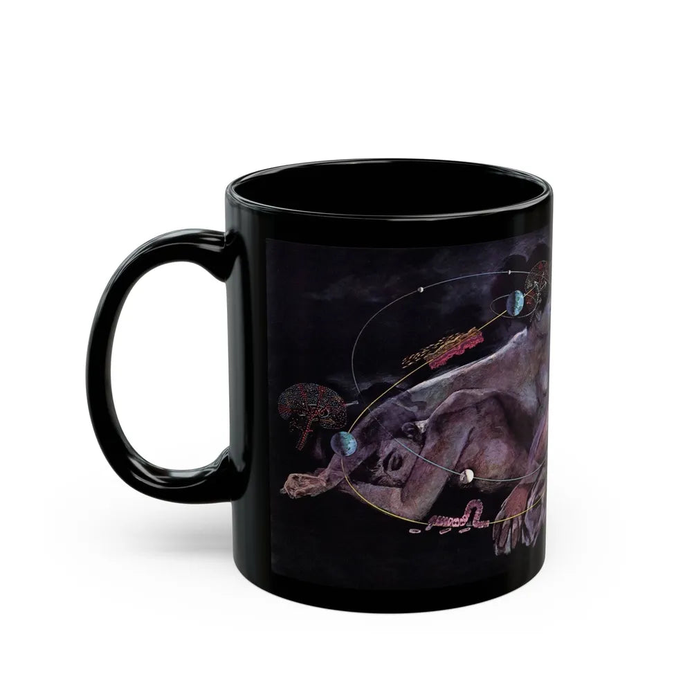 Cycles within the Cosmos Govern Our Actions Too, Life, December 16, 1963 - Black Coffee Mug-Go Mug Yourself