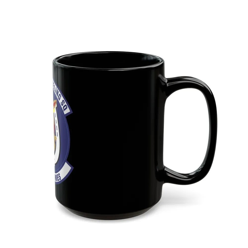 63d Air Refueling Squadron (U.S. Air Force) Black Coffee Mug-Go Mug Yourself