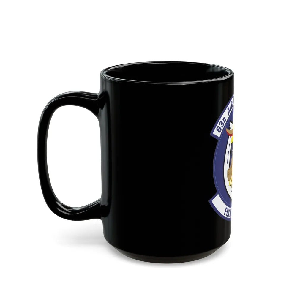 63d Air Refueling Squadron (U.S. Air Force) Black Coffee Mug-Go Mug Yourself