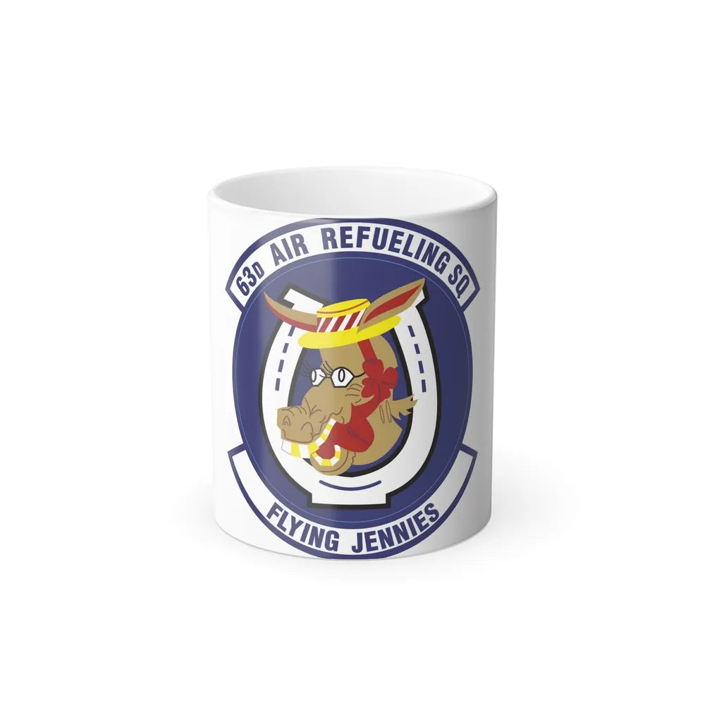 63d Air Refueling Squadron (U.S. Air Force) Color Changing Coffee Mug-11oz-Go Mug Yourself