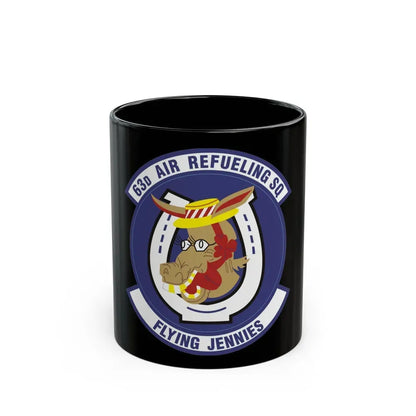 63d Air Refueling Squadron (U.S. Air Force) Black Coffee Mug 11oz - Go Mug Yourself