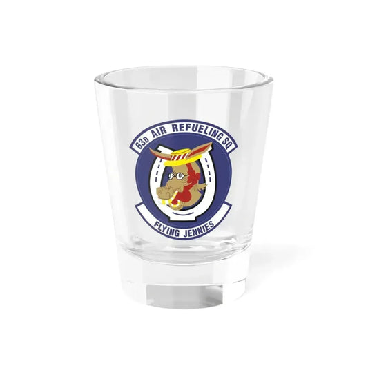 63d Air Refueling Squadron (U.S. Air Force) Shot Glass 1.5oz 1.5oz - Go Mug Yourself