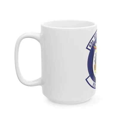 63d Air Refueling Squadron (U.S. Air Force) White Coffee Mug - Go Mug Yourself