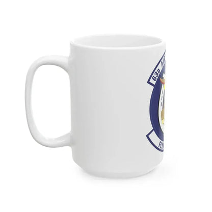 63d Air Refueling Squadron (U.S. Air Force) White Coffee Mug - Go Mug Yourself