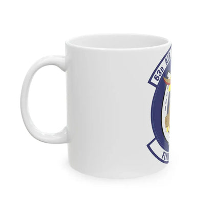 63d Air Refueling Squadron (U.S. Air Force) White Coffee Mug - Go Mug Yourself
