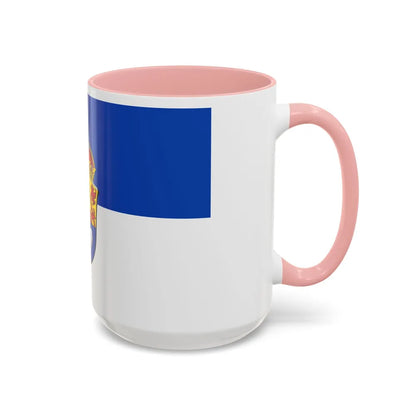 Flag of Darmstadt Germany - Accent Coffee Mug-Go Mug Yourself