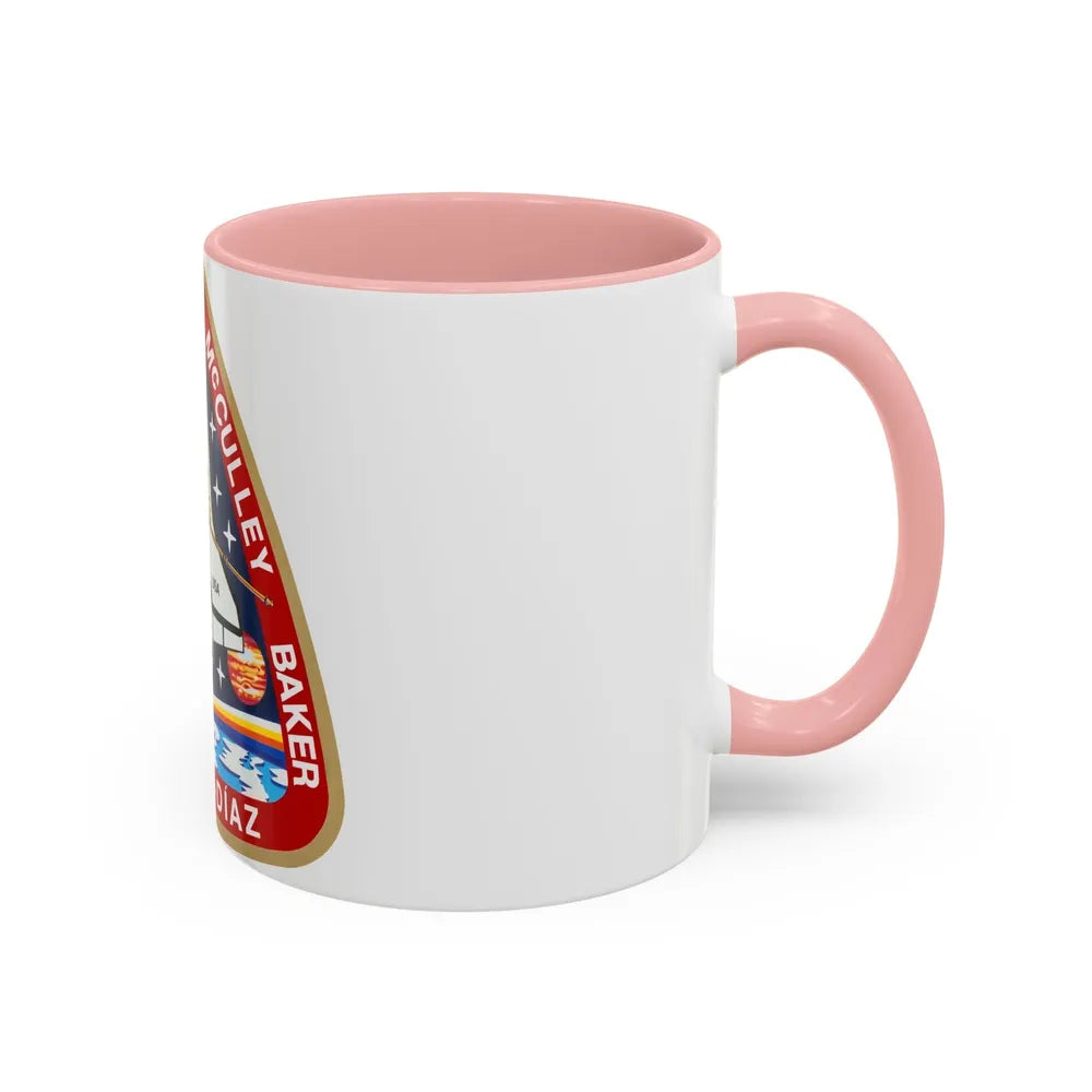 STS 34 (NASA) Accent Coffee Mug-Go Mug Yourself