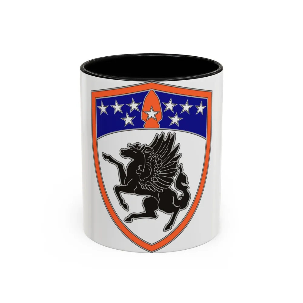 63rd Aviation Brigade (U.S. Army) Accent Coffee Mug-11oz-Black-Go Mug Yourself