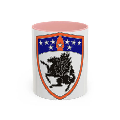 63rd Aviation Brigade (U.S. Army) Accent Coffee Mug-11oz-Pink-Go Mug Yourself