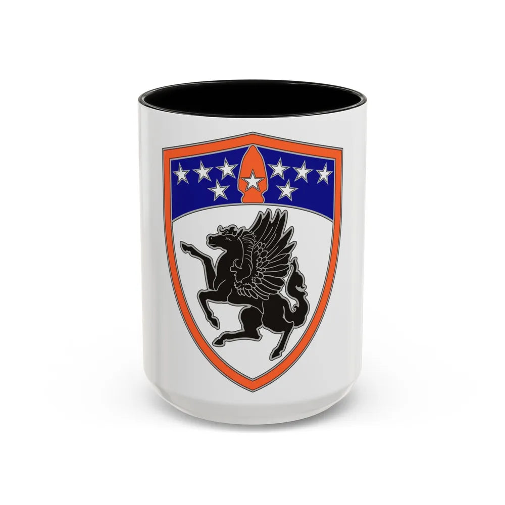 63rd Aviation Brigade (U.S. Army) Accent Coffee Mug-15oz-Black-Go Mug Yourself