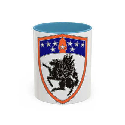 63rd Aviation Brigade (U.S. Army) Accent Coffee Mug 11oz Light Blue - Go Mug Yourself