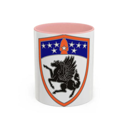 63rd Aviation Brigade (U.S. Army) Accent Coffee Mug 11oz Pink - Go Mug Yourself