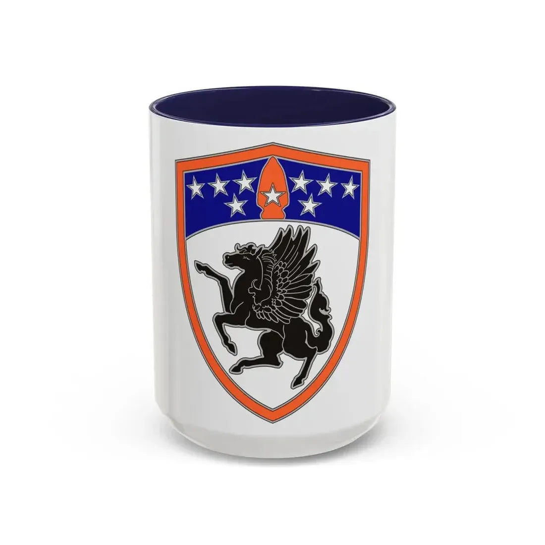 63rd Aviation Brigade (U.S. Army) Accent Coffee Mug 15oz Navy - Go Mug Yourself
