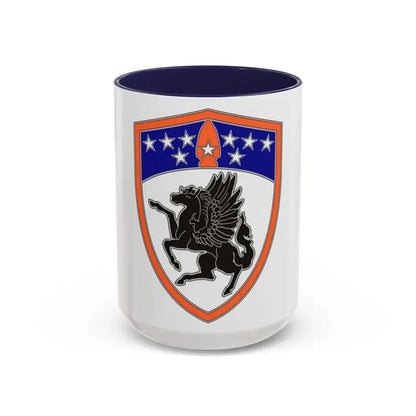 63rd Aviation Brigade (U.S. Army) Accent Coffee Mug 15oz Navy - Go Mug Yourself