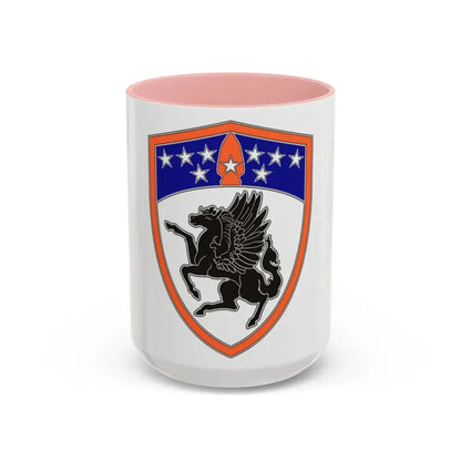 63rd Aviation Brigade (U.S. Army) Accent Coffee Mug 15oz Pink - Go Mug Yourself