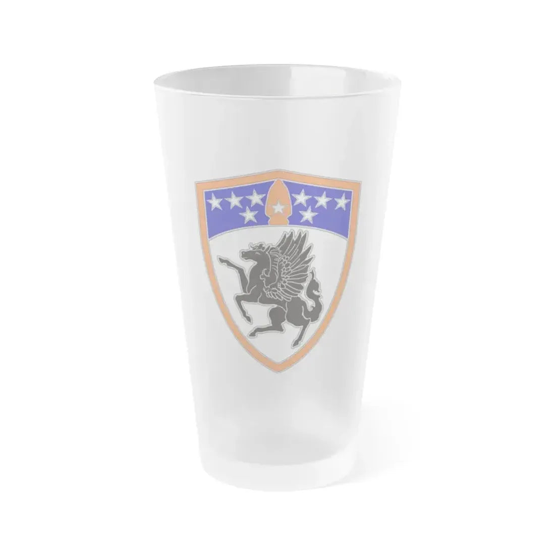 63rd Aviation Brigade (U.S. Army) Frosted Pint Glass 16oz Default Title - Go Mug Yourself