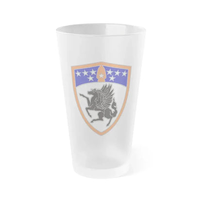63rd Aviation Brigade (U.S. Army) Frosted Pint Glass 16oz Default Title - Go Mug Yourself