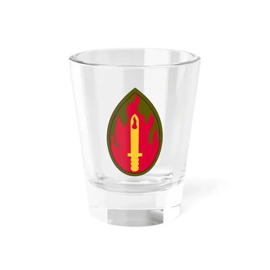 63rd Infantry Division SSI (U.S. Army) Shot Glass 1.5oz 1.5oz - Go Mug Yourself