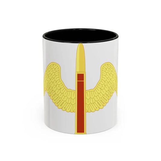 64 Antiaircraft Artillery Battalion (U.S. Army) Accent Coffee Mug 11oz Black - Go Mug Yourself