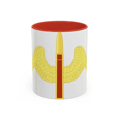 64 Antiaircraft Artillery Battalion (U.S. Army) Accent Coffee Mug 11oz Red - Go Mug Yourself