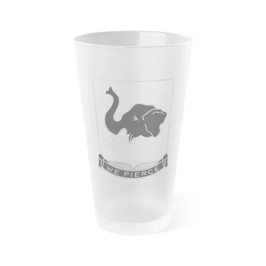 64 Armor Regiment (U.S. Army) Frosted Pint Glass 16oz-Go Mug Yourself