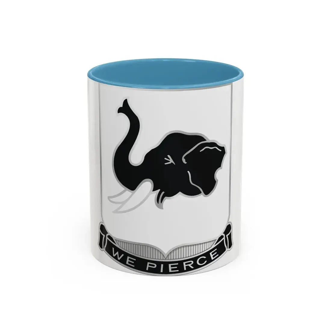 64 Armor Regiment (U.S. Army) Accent Coffee Mug 11oz Light Blue - Go Mug Yourself