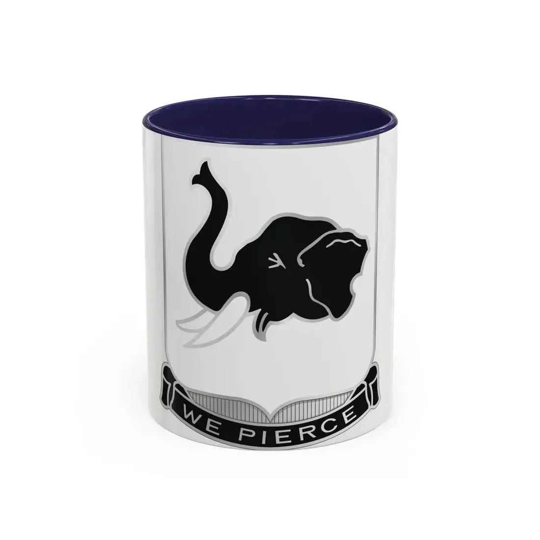 64 Armor Regiment (U.S. Army) Accent Coffee Mug 11oz Navy - Go Mug Yourself