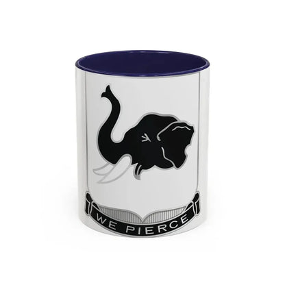 64 Armor Regiment (U.S. Army) Accent Coffee Mug 11oz Navy - Go Mug Yourself