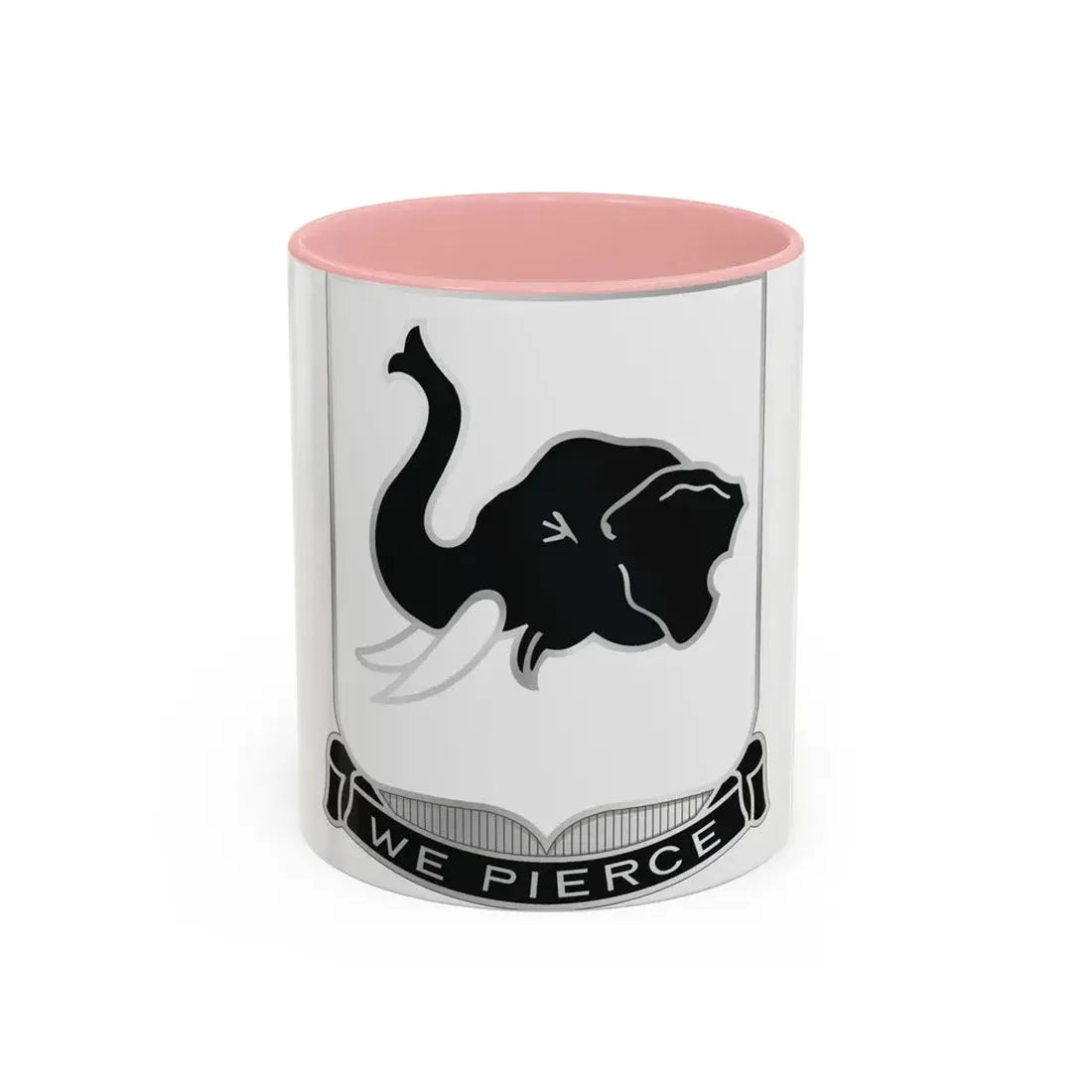 64 Armor Regiment (U.S. Army) Accent Coffee Mug 11oz Pink - Go Mug Yourself