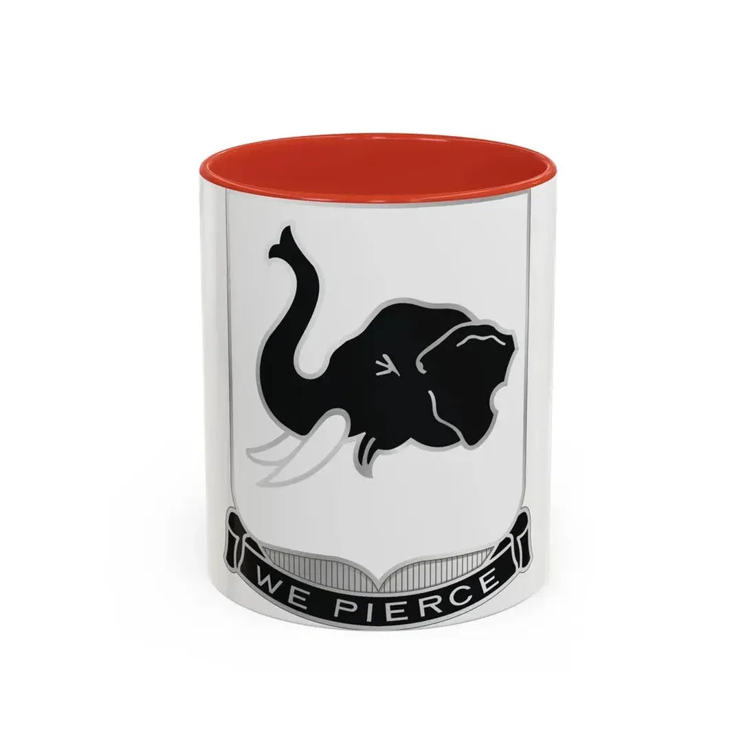 64 Armor Regiment (U.S. Army) Accent Coffee Mug 11oz Red - Go Mug Yourself